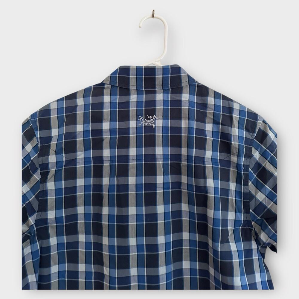 ARCTERYX SHORT SLEEVE BUTTON UP SHIRT, SZ S